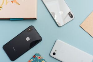 picture of a few different phones
